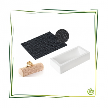 Silikonform Bûche Kit Coffee